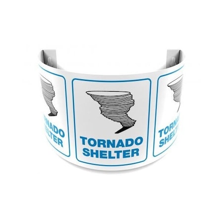 Accuform Tornado Shelter, Plastic, 12 in x 16 in PSJ366